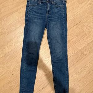 American Eagle Outfitters Dark Blue Skinny Jeans